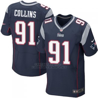 Camiseta New England Patriots Collins Profundo Azul Nike Elite NFL Hombre