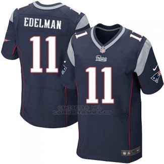 Camiseta New England Patriots Edelman Profundo Azul Nike Elite NFL Hombre