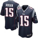 Camiseta New England Patriots Hogan Negro Nike Game NFL Nino