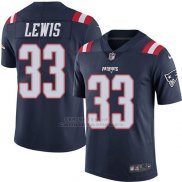 Camiseta New England Patriots Lewis Profundo Azul Nike Legend NFL Hombre
