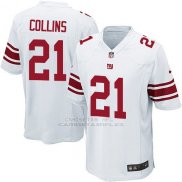 Camiseta New York Giants Collins Blanco Nike Game NFL Hombre