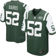 Camiseta New York Jets Harris Verde Nike Game NFL Nino