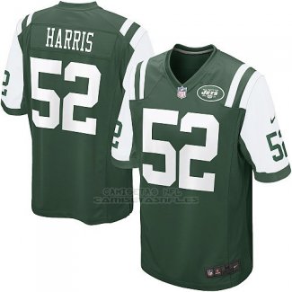 Camiseta New York Jets Harris Verde Nike Game NFL Nino