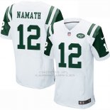 Camiseta New York Jets Namath Blanco Nike Elite NFL Hombre