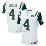 Camiseta New York Jets Quigley Blanco Nike Elite NFL Hombre