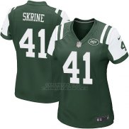 Camiseta New York Jets Skrine Verde Nike Game NFL Mujer