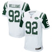 Camiseta New York Jets Williams Blanco Nike Elite NFL Hombre