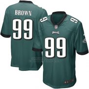 Camiseta Philadelphia Eagles Brown Verde Nike Game NFL Oscuro Hombre