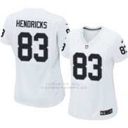 Camiseta Philadelphia Eagles Hendricks Blanco Nike Game NFL Mujer