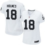 Camiseta Philadelphia Eagles Holmes Blanco Nike Game NFL Mujer