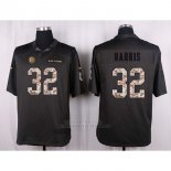 Camiseta Pittsburgh Steelers Harris Apagado Gris Nike Anthracite Salute To Service NFL Hombre
