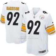 Camiseta Pittsburgh Steelers Harrison Blanco Nike Game NFL Nino