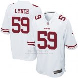 Camiseta San Francisco 49ers Lynch Blanco Nike Game NFL Nino