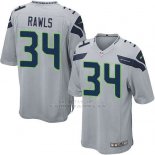 Camiseta Seattle Seahawks Rawls Gris Nike Game NFL Nino