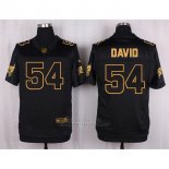 Camiseta Tampa Bay Buccaneers David Negro Nike Elite Pro Line Gold NFL Hombre
