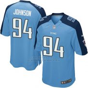 Camiseta Tennessee Titans Johnson Azul Nike Game NFL Hombre