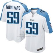 Camiseta Tennessee Titans Woodyard Blanco Nike Game NFL Nino