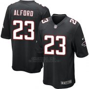 Camiseta Atlanta Falcons Alford Negro Nike Game NFL Nino
