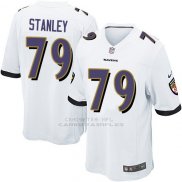 Camiseta Baltimore Ravens Stanley Blanco Nike Game NFL Nino