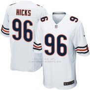 Camiseta Chicago Bears Hicks Blanco Nike Game NFL Nino