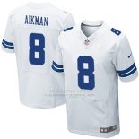 Camiseta Dallas Cowboys Aikman Blanco Nike Elite NFL Hombre