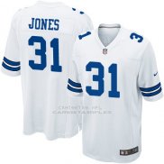 Camiseta Dallas Cowboys Jones Blanco Nike Game NFL Nino
