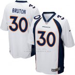 Camiseta Denver Broncos Bruton Blanco Nike Game NFL Hombre