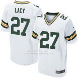 Camiseta Green Bay Packers Lacy Blanco Nike Elite NFL Hombre