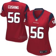 Camiseta Houston Texans Cushing Rojo Nike Game NFL Mujer