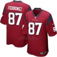 Camiseta Houston Texans Fiedorowicz Rojo Nike Game NFL Hombre