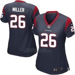 Camiseta Houston Texans Miller Negro Nike Game NFL Mujer