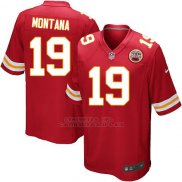 Camiseta Kansas City Chiefs Montana Rojo Nike Game NFL Nino