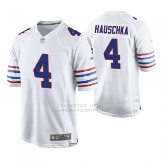 Camiseta NFL Elite Hombre Buffalo Bills Steven Hauschka Blanco