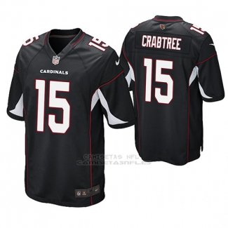 Camiseta NFL Game Hombre Arizona Cardinals Michael Crabtree Negro