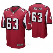 Camiseta NFL Game Hombre Atlanta Falcons Chris Lindstrom Rojo