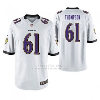 Camiseta NFL Game Hombre Baltimore Ravens Alex Thompson Blanco