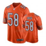 Camiseta NFL Game Hombre Chicago Bears Roquan Smith Naranja Alternate