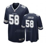 Camiseta NFL Game Hombre Dallas Cowboys Tre'von Johnson Azul