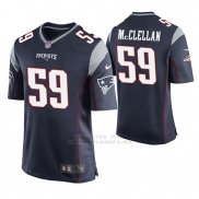 Camiseta NFL Game Hombre New England Patriots Albert Mcclellan Azul