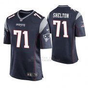 Camiseta NFL Game Hombre New England Patriots Danny Shelton Azul