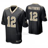 Camiseta NFL Game Hombre New Orleans Saints Rishard Matthews Negro