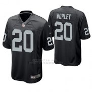 Camiseta NFL Game Hombre Oakland Raiders Daryl Worley Negro