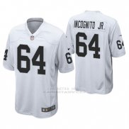 Camiseta NFL Game Hombre Oakland Raiders Richie Incognito Jr. Blanco