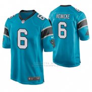 Camiseta NFL Game Hombre Panthers Taylor Heinicke Azul