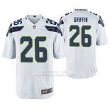 Camiseta NFL Game Hombre Seattle Seahawks Shaquill Griffin Blanco