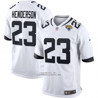 Camiseta NFL Game Jacksonville Jaguars Cj Henderson Blanco
