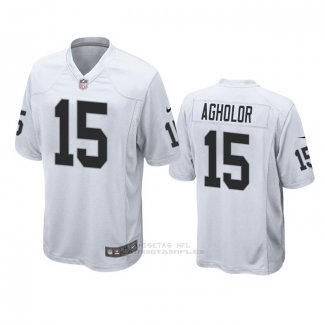Camiseta NFL Game Las Vegas Raiders Nelson Agholor Blanco