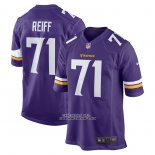 Camiseta NFL Game Minnesota Vikings Riley Reiff Violeta