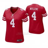 Camiseta NFL Game Mujer San Francisco 49ers Nick Mullens Rojo
