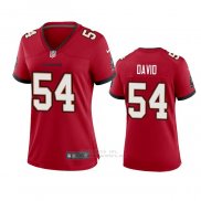 Camiseta NFL Game Mujer Tampa Bay Buccaneers Lavonte David 2020 Rojo
